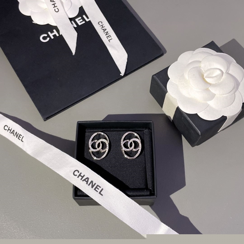 Ch*el earrings